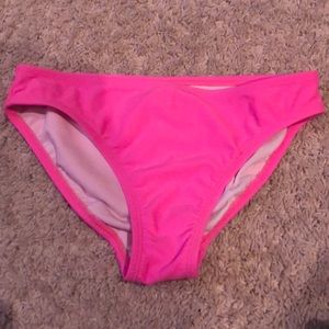 Pink bikini bottoms